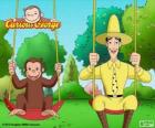 George arkadaşı Ted, Sarı Hat man ile maymun